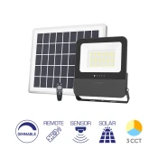 Braytron Solarni LED reflektor BRY-SOLAR PL-80W-3U1-DALJINSKI-IP65