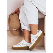 Sportowe sneakersy damskie SPARKSOLO srebrne Dstreet
