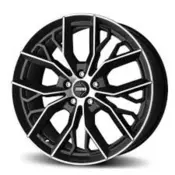 FELNA ALU 17X7.5 5/110 ET40 65.1 MOMO MASSIMO MATT BLACK DIAMOND CUT