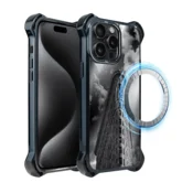 shumee Ovitek za iPhone 15 Pro IBIZU DropGuard Ultra z MagSafe, Noir City, Flatiron