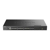 D-Link DXS-3410-32SY mrežno stikalo Upravljano L3 Črna