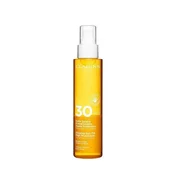 Clarins Olje za zaščito pred soncem za telo in lase SPF 30 (sijoče olje za sončenje) 150 ml