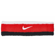 Znojnik za glavu Nike Swoosh Headband - white/universit red/black