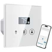 ALLEVOI pametno WiFi stikalo za rolete z LCD zaslonom in aplikacijo