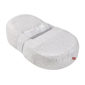 Gnezdece za spanje dojenčkov Cocoonababy 10° Jersey Moon & Stars Red Castle s elastično rjuho z nežnim vzorcem od 0 do 3 mesecev