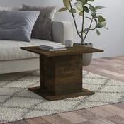 Stolic za kavu dimljena boja hrasta 55,5 x 55,5 x 40 cm drveni