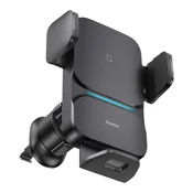 Avtomobilsko držalo Magnetno Baseus CGZX000001 z brezžičnim polnjenjem 15W - black