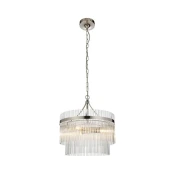 Endon 104113 - Luster na lancu MARIETTA 3xE14/7W/230V sjajni hrom