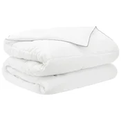 vidaXL vidaXL Poletna odeja Bela 220 x 260 cm Bambusova vlakna, (5000294950)