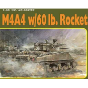 Model Kit tenka 6405 - M4A4 s RAKETOM od 60 lb (1:35)