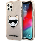 Karl Lagerfeld KLHCP12LCHTUGLGO iPhone 12 Pro Max 6,7 gold hardcase Glitter Choupette (KLHCP12LCHTUGLGO)