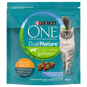 Purina ONE Dual Nature Adult piletina sa spirulinom - 2 x 650 g