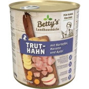 Bettys Landhausküche Pasja hrana - puran s krompirjem, korenjem & jabolkom - 800 g