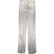 JUST CAVALLI WOMEN'S WHITE TROUSERS