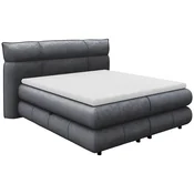 BOXSPRING KREVET CARMELO 160/200 cm , antracit