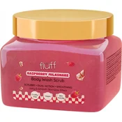 Piling za telo FLUFF, malinov mlečni napitek 350 ml