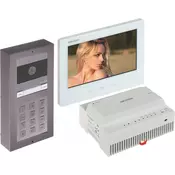 Hikvision DS-KIS704EY-ACW2/Aluminijasti 2-žični HD KOMPLET