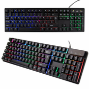 RGB LED računalniška tipkovnica USB