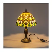 Brilagi - Tiffany vitražna stona lampa MARGARET 1xE14/40W/230V