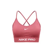 NIKE Športni nederček Pro magenta/bela