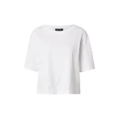 ARMANI EXCHANGE Majica  srebrna / bela