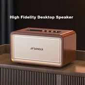 Saunsui Bluetooth zvucnik A5, 60 W, USB, Braon