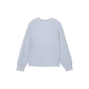 Pull&Bear Pulover svetlo modra