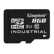Kingston Industrial microSD 8GB UHS-I Speed Class 10 adapter (SDCIT2/8GB) memorijska kartica