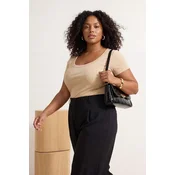 Trendyol Curve Ženska bluza Tbbss26Af00121, Bež