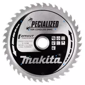 MAKITA Žagin list Efficut 165x20x40Z za lesne kompozite E-12158