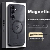 Shangsu Maska za mobilni telefon Samsung Galaxy S25+, Crna