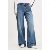 Guess Jeans Jeans hlače W5YA0Y D6333 Modra Wide Leg