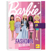 Barbie Sketch Book Fashion Look Book 12877