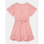 Kids ONLY Poletna obleka Palma 15316557 Roza Regular Fit