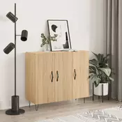 Vidaxl vidaXL Omarica, hrast sonoma, 90x34x80 cm, material na osnovi lesa