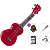 Mahalo U-SMILE SET 2 Red Soprano ukulele