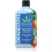 HEMPZ Triple Moisture gel za prhanje za telo 500 ml