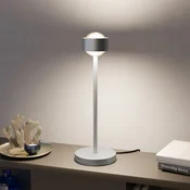 Top Light Puk! 80 Eye Table LED, mat leče, mat krom - Dnevna soba/jedilnica - Sodobni - Kovina