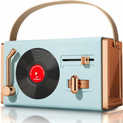 Generic Majhen prenosni retro Bluetooth zvočnik, srčkan retro brezžični zvočnik, (21124605)