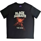 Black Sabbath Majica The End Skull Shine Unisex Black S