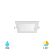 BRAYTRON BP02 vgradni panel LED 3W CCT kvadraten bel