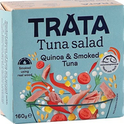 TRATA Solata z dimljeno tuno in kvinojo 160 g