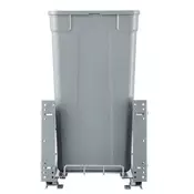 VEVOR Vlečni koš za smeti pod pult zabojnik za odpadke 41x277x487 cm siva