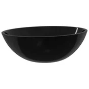 Vidaxl Stekleni umivalnik 50x37x14 cm