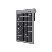 Trust Bežična numerička tastatura Xalas, Crna