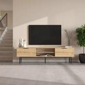 Hanah Home TV Komoda Paul, 180x50x29,6 cm, Hrast