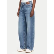 Liu Jo Jeans hlače UF6160 D4854 Modra Straight Fit