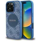 1 to 3 Ovitek Guess Za Iphone 16 Pro Max 4G Logo Kroga Z Magnetom Za Magsafe