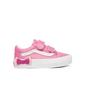 Tenis superge Vans Old Skool V Bow VN000EDCFRQ1 Roza