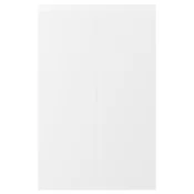 VOXTORP 2 vrata za kotno podstavno omarico, desna stran mat bela, 25x80 cm